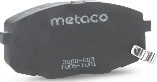 Колодки тормозные передние к-кт (Metaco). Артикул 3000603