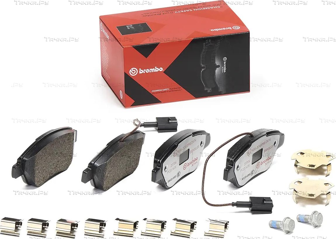Тормозные колодки Brembo XTRA LINE. Артикул P 23 141X