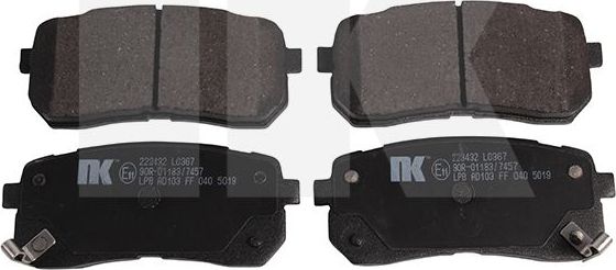 Тормозные колодки NK. Артикул 223432