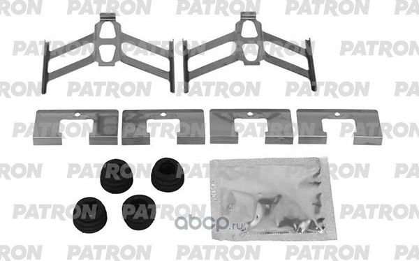 Комплект монтажный тормозных колодок задн HONDA STREAM, FR-V 1.7-2.2D 01- (Patron). Артикул PSRK1449