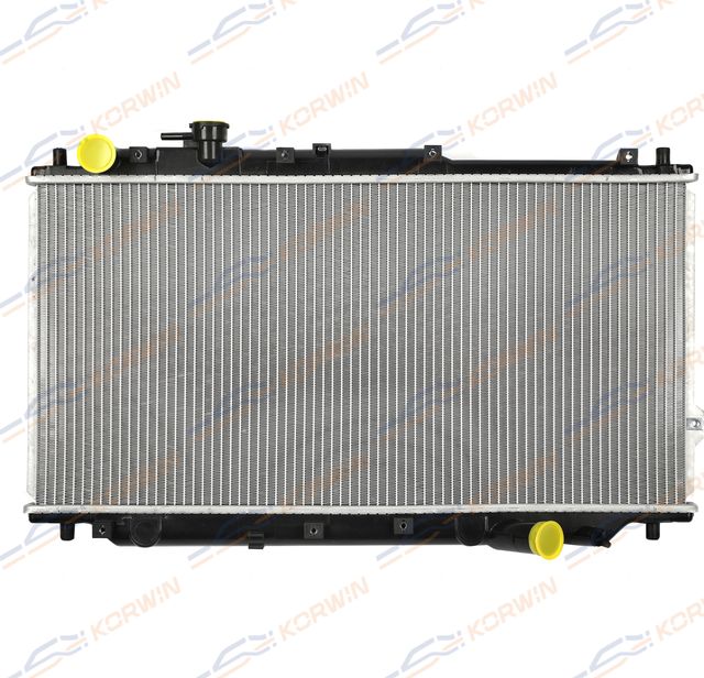 Радиатор охлаждения Kia Spectra 1.5-1.6 (00-11) MT (гарантия 2 года) (Korwin). Артикул KWKB4037