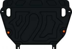 Защита Alfeco для картера и КПП Toyota RAV4 III 2010-2013 (на штатный пыльник). Артикул ALF.24.66 st