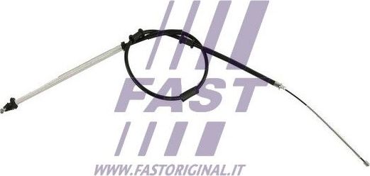 Трос ручника (тросик ручного тормоза) Fast для Fiat 500 II 2009-2026. Артикул FT69164