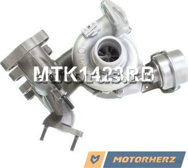Турбокомпрессор оригинальный восстановленный (Motorherz) Motorherz. Артикул MTK1423RB