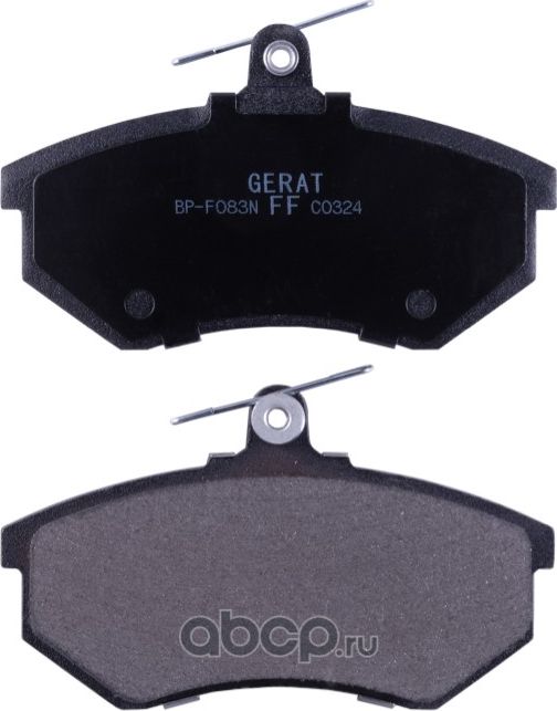 Тормозные колодки Gerat BP-F083N (передние) Normal Gerat. Артикул BPF083N