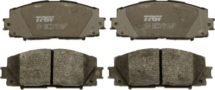 Тормозные колодки TRW. Артикул GDB3459