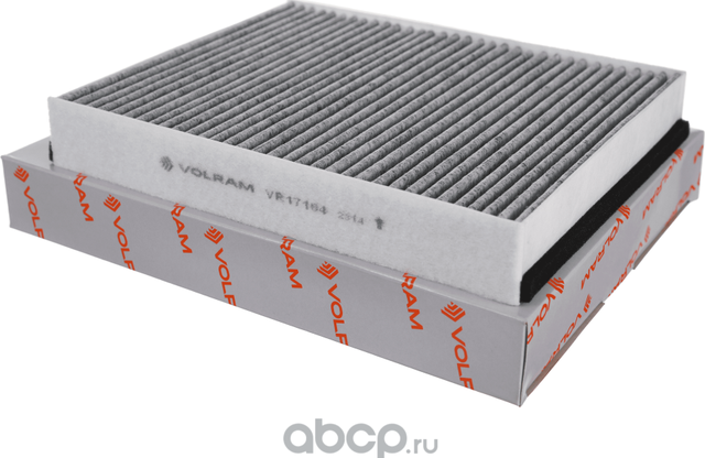 ФИЛЬТР САЛОННЫЙ FORD FOCUS III 1.6-2.0 10-/C-MAX II 1.6-2.0 10-,VOLVO V40 13-, у (Volram). Артикул VR17164