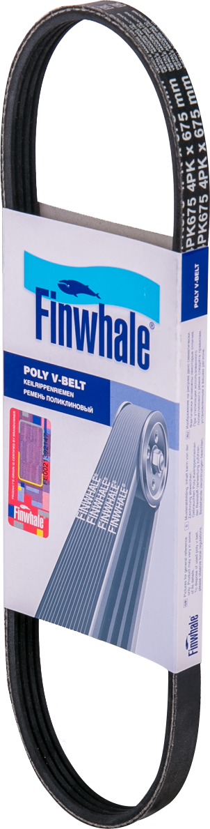 Приводной ремень поликлиновой Finwhale. Артикул BP4PK675