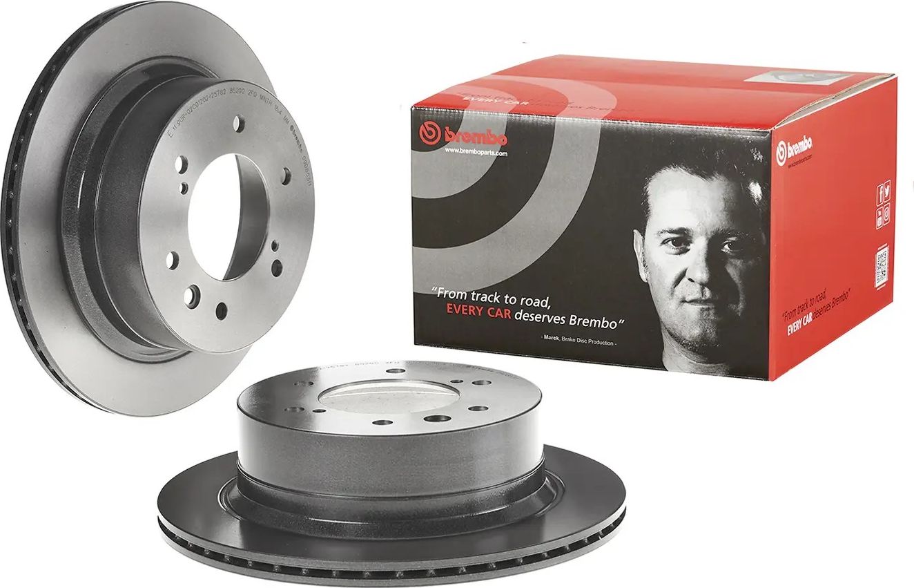 Тормозной диск Brembo PRIME LINE - UV Coated. Артикул 09.D853.11