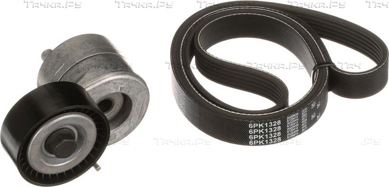 Приводной ремень поликлиновой с роликами (комплект) Gates Micro-V®. Артикул K016PK1328