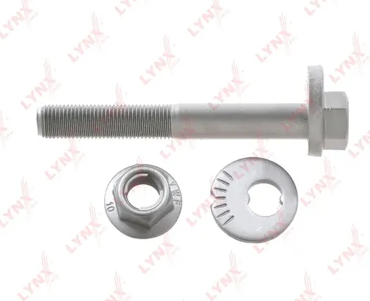 Болт подвески эксцентриковый (комплект с гайкой, шайбой) (Lynxauto). Артикул FS1216