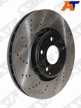Диски тормозные передние перфорированные (компл.) SAT ST-A2184210312PF. Артикул ST-A2184210312PF