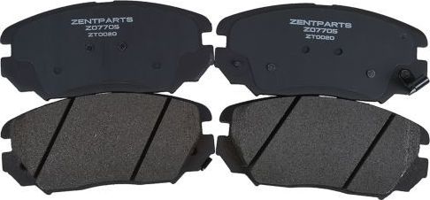 Тормозные колодки Zentparts. Артикул Z07705