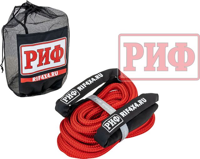 Стропа динамическая (рывковая) РИФ 9 т/9 м. Артикул STRD9-9
