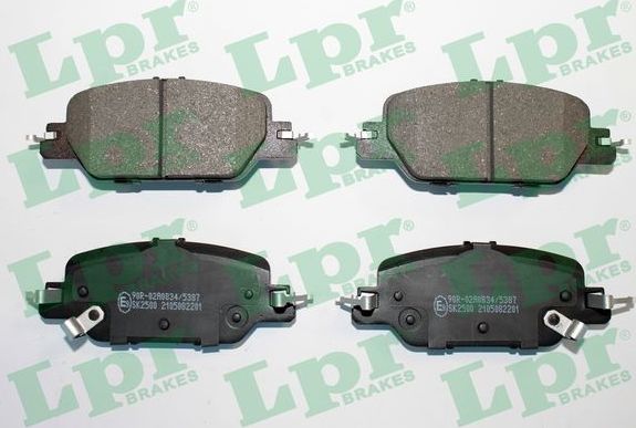 Тормозные колодки LPR. Артикул 05P2201