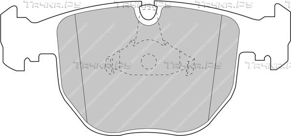Тормозные колодки FERODO RACING DS2500. Артикул FCP997H