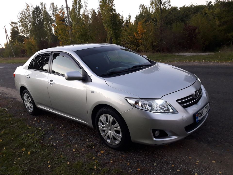 Дефлекторы Cobra Tuning для окон Toyota Corolla E150 седан 2007-2013. Артикул T21107