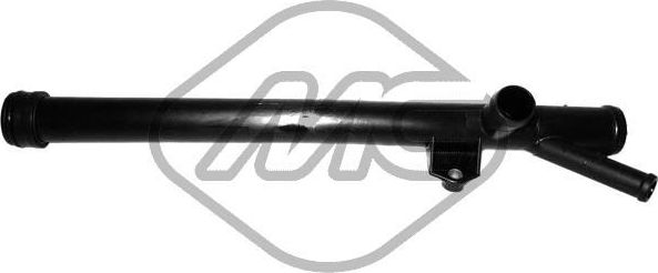 Патрубок радиатора (системы охлаждения) Metalcaucho для Volkswagen Jetta II 1987-1991. Артикул 03618