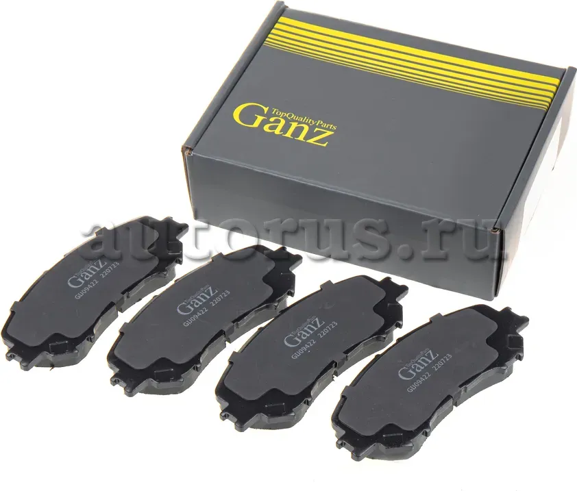 Колодки передние (Ganz). Артикул GIJ09422