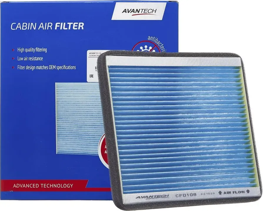 САЛОННЫЙ ФИЛЬТР AVANTECH Avantech. Артикул CF0108