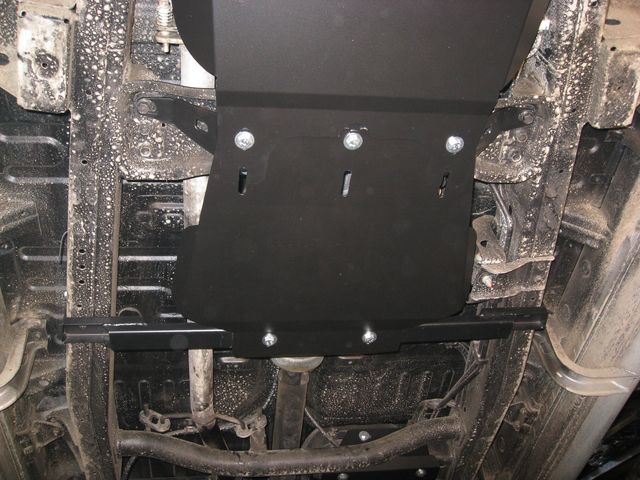 Защита Alfeco для раздатки (часть 2) Mitsubishi L200 IV 2006-2015. Артикул ALF.14.09.2 st