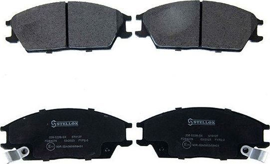 Тормозные колодки Stellox. Артикул 1530 000B-SX