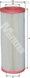 Воздушный фильтр MFilter. Артикул A 286
