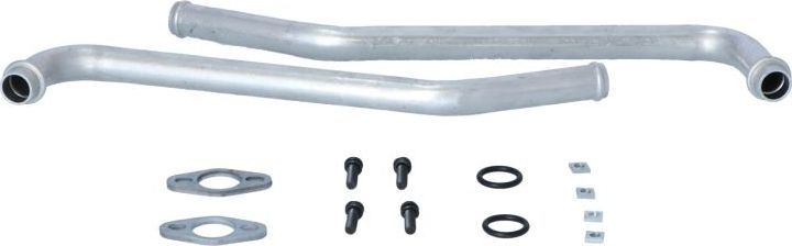 Радиатор охлаждения двигателя NRF (алюминий). Артикул 58492