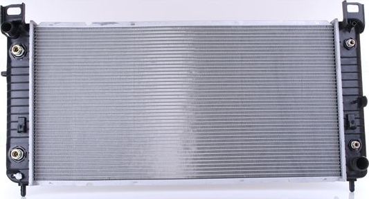 Радиатор охлаждения двигателя Nissens для Cadillac Escalade I 2000-2006. Артикул 69091