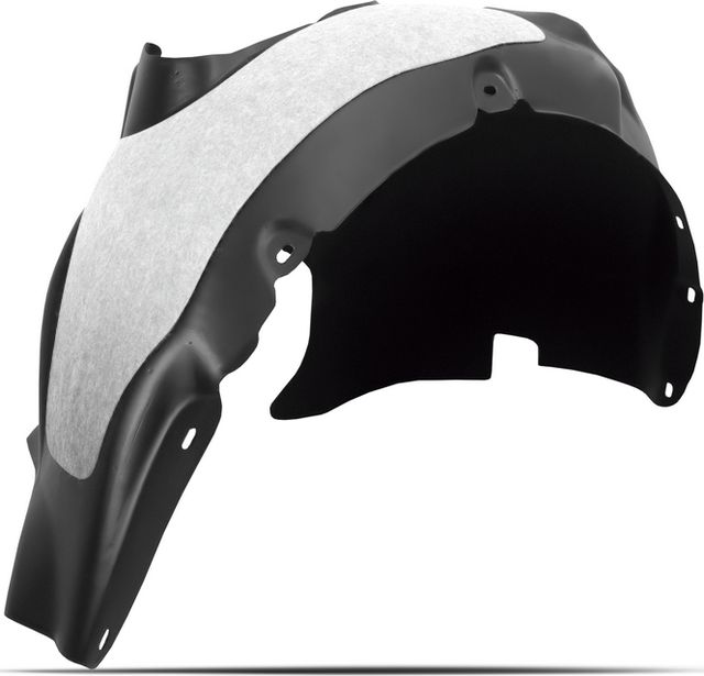 Подкрылок (локер) TOTEM передний правый с шумоизоляцией для Skoda Rapid 2012-2026. Артикул NLS.45.07.002