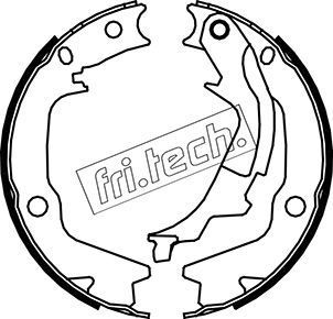 Тормозные колодки (стояночная тормозная система) fri.tech.. Артикул 1046.222