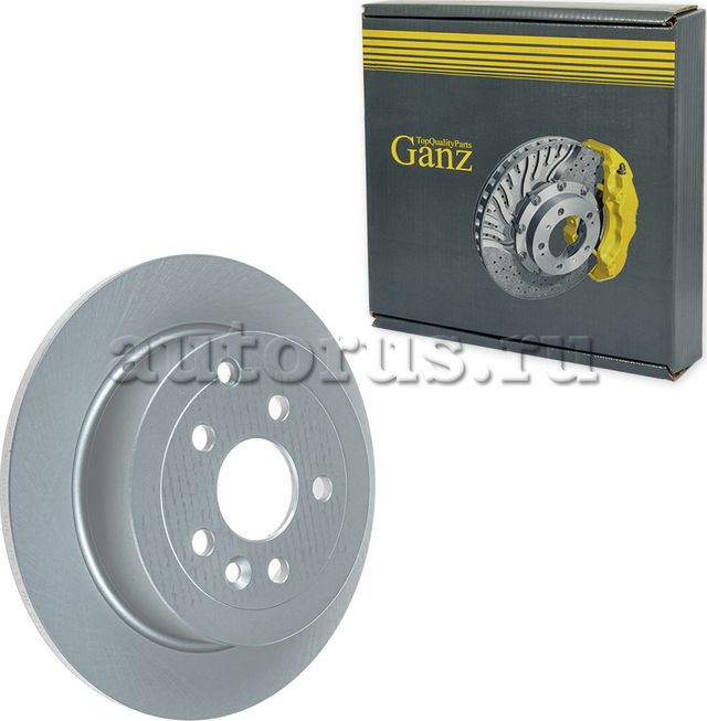 Диск тормозной задний (Ganz). Артикул GIJ06051