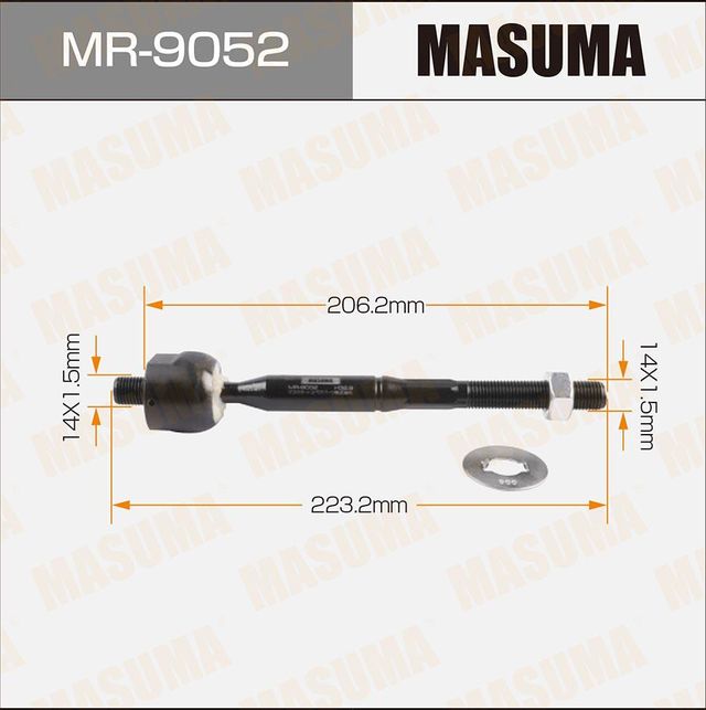 Рулевая тяга Masuma правая/левая для Mazda CX-7 I 2007-2013. Артикул MR-9052