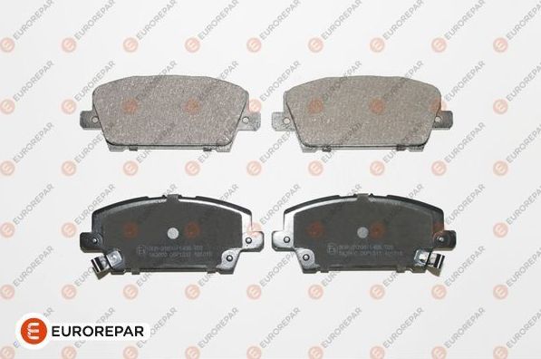 Тормозные колодки Eurorepar. Артикул 1617267880