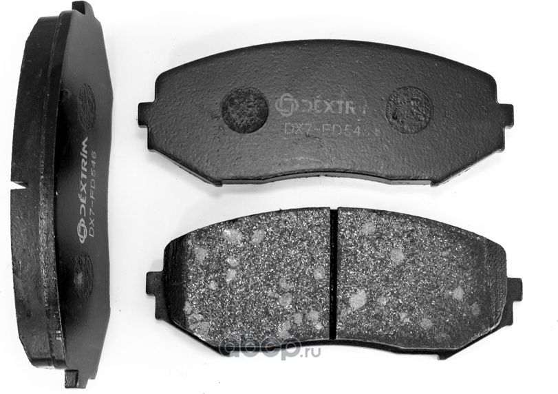 Колодки тормозные передние (Dextrim). Артикул DX7FD546