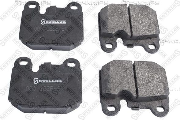 Тормозные колодки Stellox. Артикул 000 122B-SX