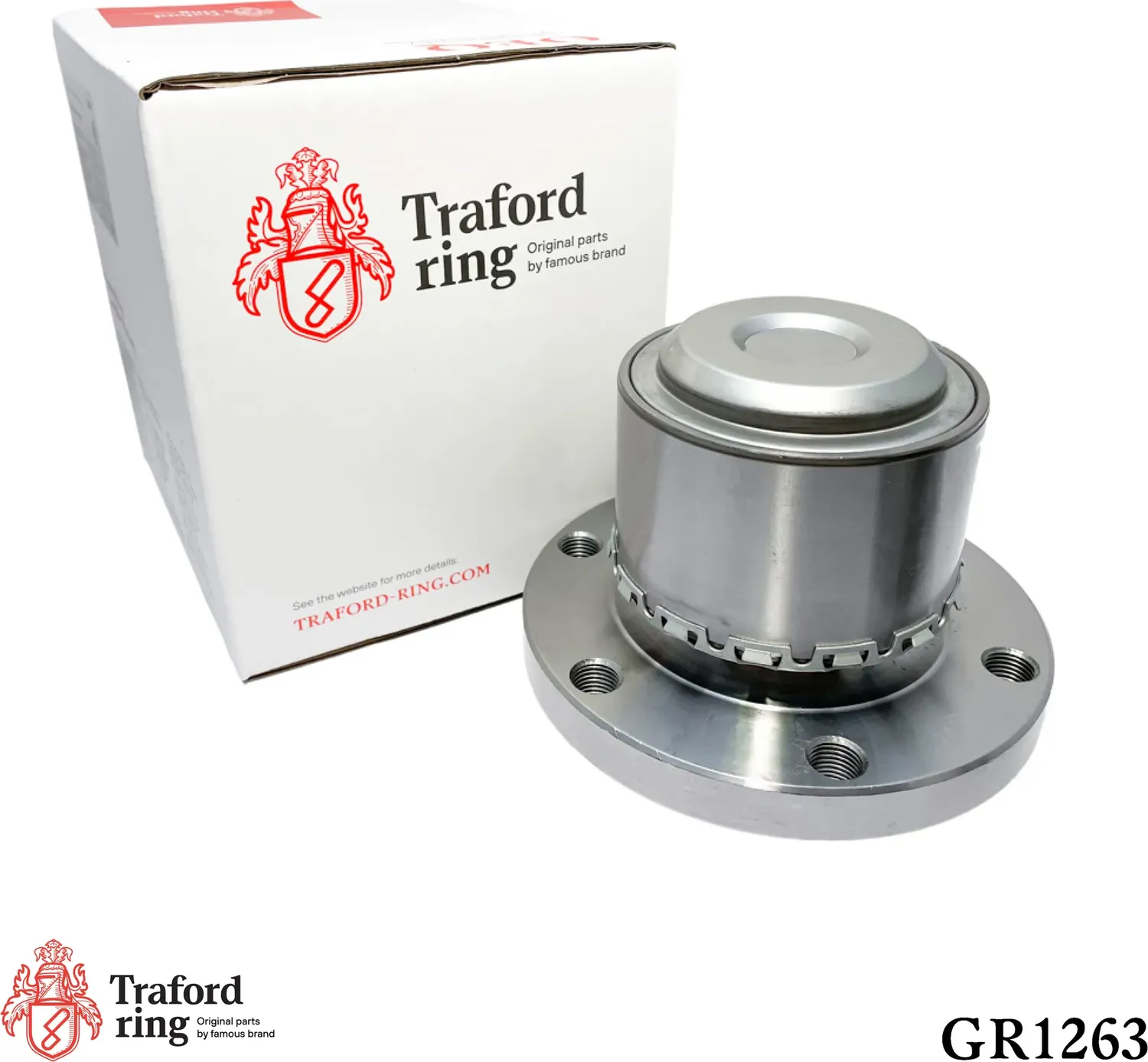 Ступица Mercedes Sprinter (06-)/VW Crafter (06-) (перед. в сборе с подшип.) (Traford Ring). Артикул GR1263