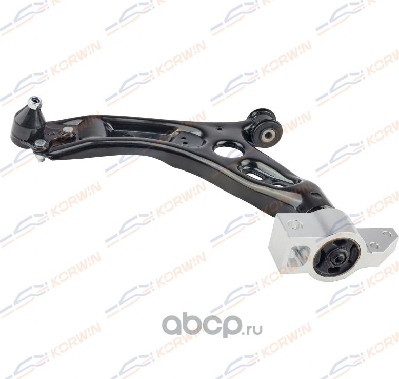 Рычаг подвески передней (с шаровой) R (гарантия 1 год/30т.км) (Korwin) Korwin. Артикул KWAB0008L