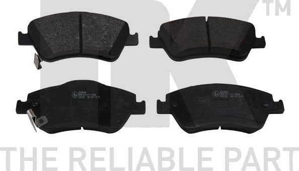 Тормозные колодки NK. Артикул 224584