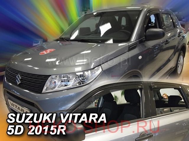 Дефлекторы Heko для окон Suzuki Vitara IV 5-дв. 2015-2026. Артикул 28649