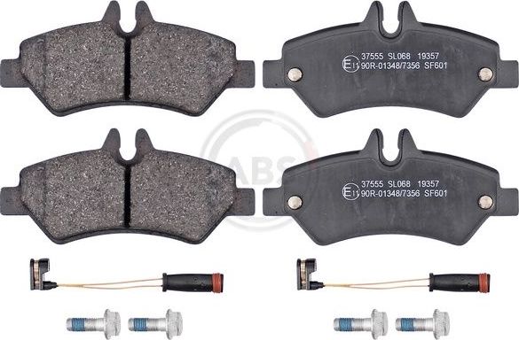 Тормозные колодки ABS. Артикул 37555