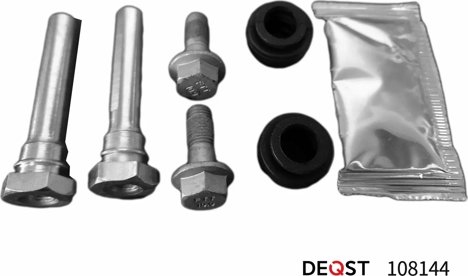Комплект направляющих тормозного суппорта заднего (направляющая O 10 mm, суппорт (Deqst). Артикул 108144
