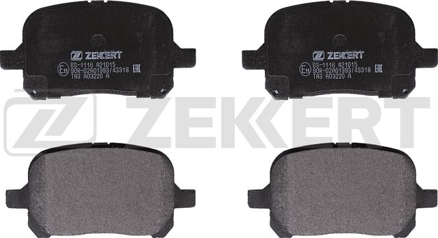 Тормозные колодки Zekkert. Артикул BS-1116