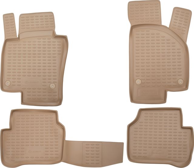 Коврики Element для салона Volkswagen Passat CC 2008-2011 БЕЖЕВЫЕ. Артикул NLC.51.25.212