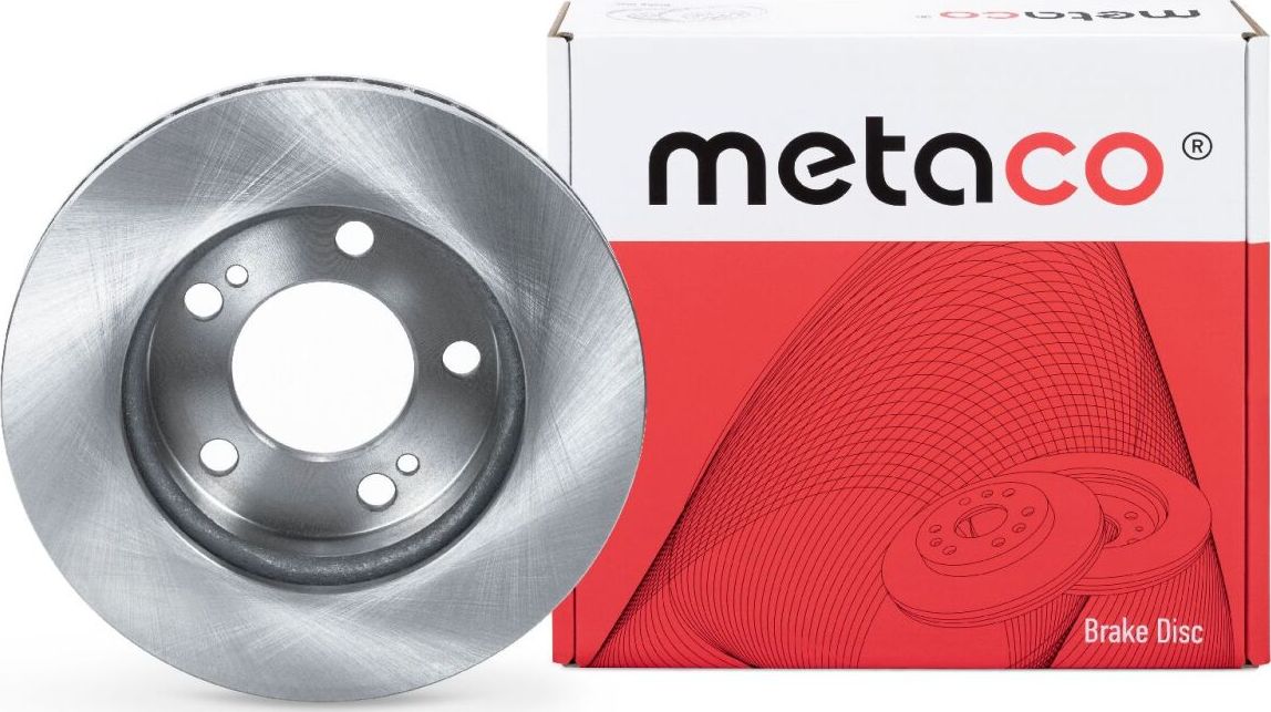 Диск тормозной SSANG YONG ACTYON/KYRON/REXTON 02- перед.вент. (Metaco). Артикул 3050044