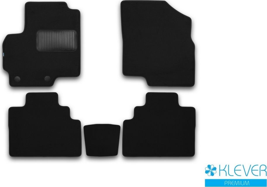 Коврики Klever Premium для салона Chery Tiggo 5 T21 2014-2026. Артикул KVR03631422110kh
