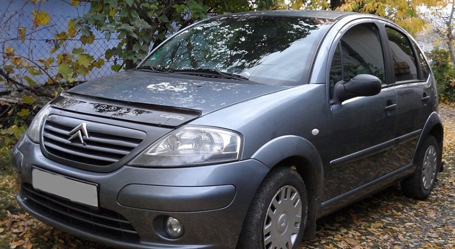 Дефлектор Vip-Tuning для капота Citroen C3 I 2001-2009. Артикул CN12