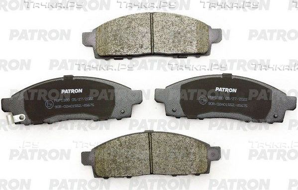 Тормозные колодки Patron передние для Mitsubishi L200 V 2014-2026. Артикул PBP1380