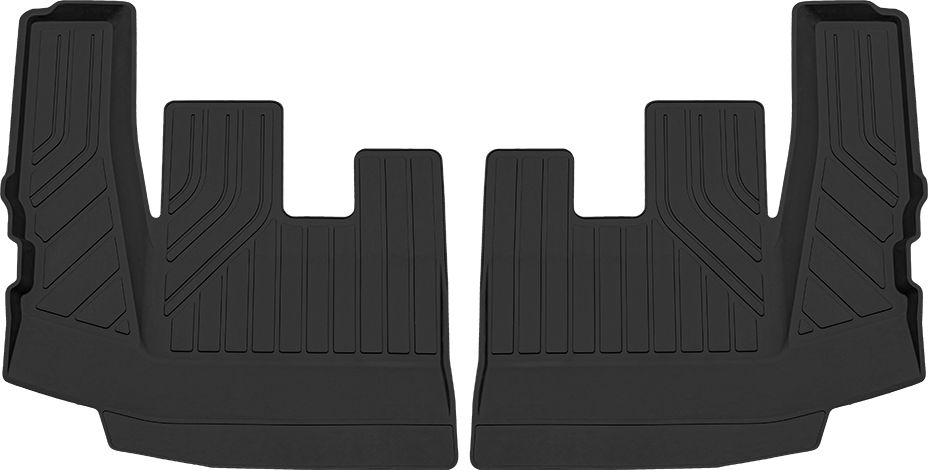 Коврики Rezkon резиновые Ser.S для салона Lada Largus I рестайлинг 3-й ряд 2021-2026. Артикул 1039020150