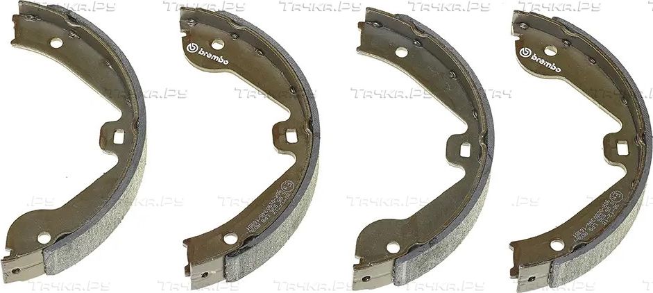 Тормозные колодки (стояночная тормозная система) Brembo ESSENTIAL LINE задние для Land Rover Range Rover IV 2012-2026. Артикул S 85 536